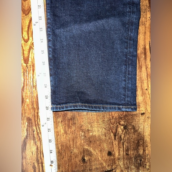 Revtown Jeans Decade Denim Mens 38x30 Dark Wash Blue Automatic Straight Denim - Picture 7 of 11